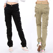 New Arrival Fashion Spring Autumn Pants Loose Jeans Baggy Cargo Pants For Women Girls 2024 - buy cheap