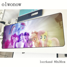 my little pony mousepad 80x30cm HD print gaming mouse pad big gamer mat cheapest computer desk padmouse keyboard large play mats 2024 - buy cheap