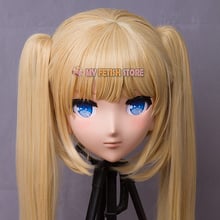 (MSM-01H) Cosplay personalizado de resina para mujer/niña, 3/4 cabezas, juego de rol japonés, Anime, Kigurumi Mask, travesti 2024 - compra barato