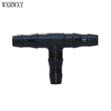 wxrwxy 1/4" Tee connector barbed 4/7mm mist connector garden hose splitter hose irrigation 1/4" the hose adapter 200pcs 2024 - buy cheap