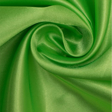 Tela de satén de poliéster verde de alta calidad para vestido, paño, cortina, mantel, retales de sofá DIY, 150cm de ancho por metro 2024 - compra barato
