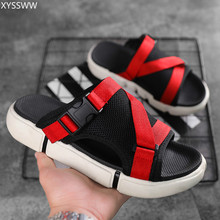 2019 Hot Sell Men Casual Beach Slippers Men Sandals Fashion Summer Men's Sandals Men Flip Flops Men Slippers Free Shipping 2024 - buy cheap