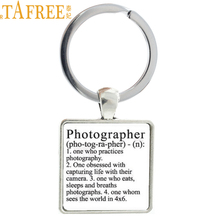 Tafree chaveiro para fotógrafos, caixa de chaves no formato de dicionário, para amantes de fotografia e homens, presente joia aa53 2024 - compre barato