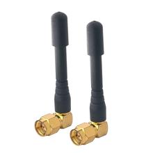 2 piece/lot 2-3dbi GSM Antenna GPRS 900/1800MHz Antenna 7cm SMA Male Right Angle connecotor 2024 - buy cheap