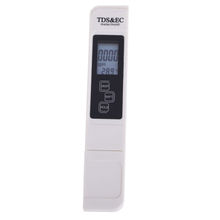 Профессиональный цифровой тестер качества воды, тип ручки TDS EC 0-5000ppm tds и 0-9990us/см Измеритель проводимости с температурой 2024 - купить недорого
