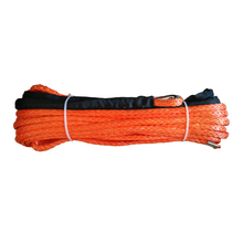 hot seller 5/8" x 100' 16mm x 30m UHMWPE synthetic ATV/UTV winch rope with thimble 2024 - buy cheap