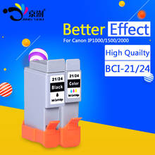 1set BCI-21/24 BCI-21 BCI-24 BCI 21 24 ink cartridge for canon PIXMA iP1000 iP1500 iP2000 MP110 MP130 S200 S300 S330 printer 2024 - buy cheap