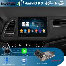 Radio con GPS para coche, reproductor con Android 10,1, 9,0 pulgadas, IPS, 8 núcleos, 4 GB + 64 GB, DVD, para Honda Vezel, HR-V, HRV, XR-V, 2014, 2015, 2016, 2017, 2018 2024 - compra barato
