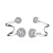 XIYANIKE New Arrival 925 Sterling Silver Fashion Simple Earrings For Women Sterling-silver-jewelry Oorbellen Brincos VES6484 2024 - купить недорого