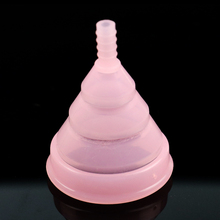Feminine Hygiene Menstrual Cup Reusable Medical Grade Silicone Lady Period Cup Big/Small 2 Colors Women Vagina Care Product 2024 - buy cheap