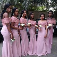 Lavender Cheap Bridesmaid Dresses Under 50 Mermaid V-neck Sequins Long Wedding Party Dresses For Women 2024 - buy cheap