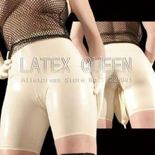 rubber latex shorts with urine bag 2024 - buy cheap