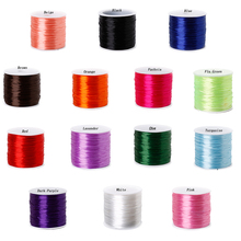 0.7mm Wire 50m Colorful Stretchy Elastic Cord Crystal String Wire For Jewelry Making Beading Bracelet Wire Fishing Thread Rope 2024 - buy cheap