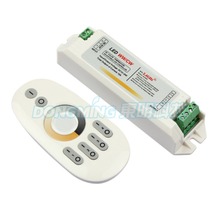 4 zone Touch panel IR remote control for LED+12V wireless 2.4g temperature color led Controller rf  Dimmer For RGB LED Strip 2024 - buy cheap