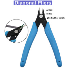 URANN Electrical Wire Cable Cutters Cutting Side Snips Flush Pliers Nipper Anti-slip Rubber Mini Diagonal Pliers Hand Tools 2024 - buy cheap