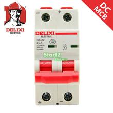 40A 2P DC250V DC Circuit Breaker DZ47Z DELIXI MCB 2024 - buy cheap