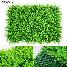 Artificial Grass Lawn Turf Simulation Plants Landscaping Green Plastic Lawn Door Shop Image Backdrop Grass Wall Decor 40*60cm 2024 - buy cheap