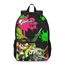 2020 dos desenhos animados do menino mochila splatoon 2 mochila escolar do estudante de alta qualidade durável menina mochila grande daypack novo 2024 - compre barato