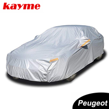 Kayme-cubiertas impermeables de aluminio para coche y suv, accesorio que protege del sol, el polvo y la lluvia, universal, para Peugeot 2024 - compra barato