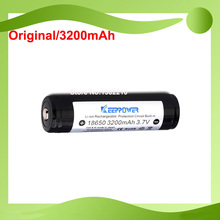 Free Shipping!! 10PCS/lot 100% Original  Keeppower 3.7V 18650 3200mAh Protected battery with cell for Panasonic 2024 - buy cheap