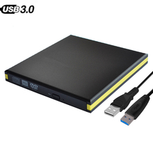 USB 3,0 DVD RW ГОРЕЛКА внешний CD/-ROM Оптический привод CD писатель ридер рекордер для ноутбука компьютера для Mac Portatil 2024 - купить недорого