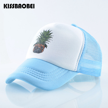 Fashion Baseball Cap Kids Summer Snapback Cap Hip Hop Bone Feminino Boys Brand Mesh Full Hat Children Adjustable Cartoon Hats 2024 - buy cheap