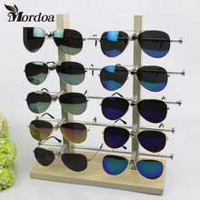 2017 Mordoa New 5 Layers 10 vice Eyeglasses Sunglasses Glasses Display Stand Rack Holder Shelf Show Frame 2024 - buy cheap