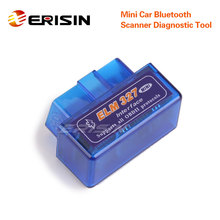 Erisin ES350 Mini OBD2 V1.5 автомобильный Bluetooth-сканер диагностический инструмент 2024 - купить недорого