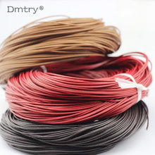 Anslow 5meter/lot 1.5MM Trendy Round Genuine Leather Cord For Bracelet Necklace Leather Cord Jewelry Making Material  LT0005 2024 - buy cheap