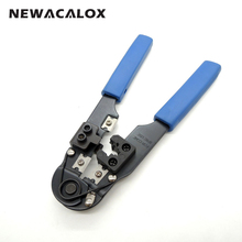 NEWACALOX Multifunction Modular Connector 8pin Stripper Stripping Wire Cutter Plug Tools Crimping Repair Adjustable Netwotk DIY 2024 - buy cheap