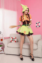 New Halloween Cosplay Costume Clothes Broom Witch  Maid costumes  Top quality 2024 - buy cheap