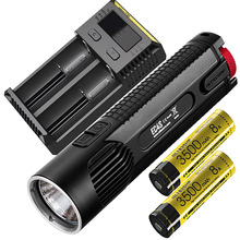 NITECORE EC4S Flashlight CREE XHP50 LED max 2150 lumen beam distance 280 meter tactical torch with original batteries charger 2024 - buy cheap