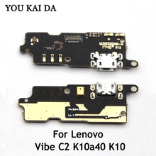 1X Para Lenovo Vibe C2 K10a40 K10 Doca de Carregamento USB Carregador de Carga Porta Do Conector Mic Microfone de Peças de Reparo Placa 2024 - compre barato