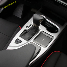 Lapetus Stalls Gear Shift Box Water Cup Holder Cover Trim Fit For Lexus UX 200 250H 2019 2020 ABS Matte / Carbon Fiber Look 2024 - buy cheap