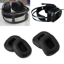 Almofada protetora para orelhas eapads, substituição para fones de ouvido razer tivisual 7.1/2.2 com som surround 2024 - compre barato