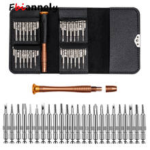 Leather Case 25 In 1 Torx Screwdriver Set Mobile Phone Repair Tool Kit Multitool Hand Tools For Iphone Watch Tablet PC 2021 New 2024 - купить недорого