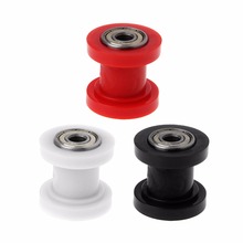 1PC Motorcycle 10mm Chain Roller Pulley Tensioner Wheel Guide for Pit Dirt Bike ATV XR125 CRF50 KLX110 Motorbike 3 Colors 2024 - buy cheap