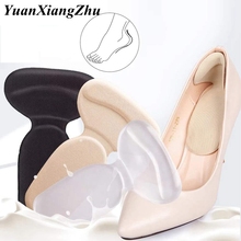 1Pair Silicone Shoe Inserts T-Shape High Heel Grips Liner Arch Support Orthotic Shoes Insert Foot Heel Protector Cushion Pads 2024 - buy cheap