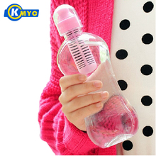 KMYC 500ML Outdoor Activated Carbon Filter Water Bottle Sport Shaker Bottles Bicycle Bottle Drink Travel Drinkware 2024 - buy cheap