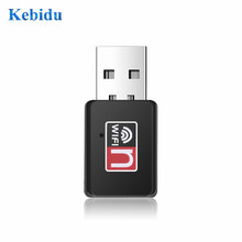 KEBIDU 150Mbps Wifi Adapter 2.4G Mini USB LAN Network Card Wi-fi Dongle 802.11g/b/n Wireless PC Wi Fi USB Receiver For Laptop 2024 - buy cheap