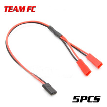 5PCS 1/10 Power Supply Y Line Cable Adapter Connector For TRX4 Crawler RC JR to JST S91 2024 - buy cheap