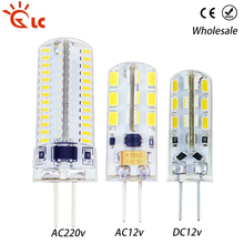 LanChuang G4 led 12V AC 220V SMD3014 3W 5W 6W 7W 220v Replace 20w 30W 40W 70W halogen lamp 360 Beam Angle LED Bulb 2024 - buy cheap