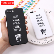 Coffee Cool Quote забавные слова Мягкий ТПУ силиконовый матовый чехол Fundas чехол для iPhone 11 Pro 6 6S 12 8 8Plus X XS Max7 7Plus 2024 - купить недорого