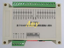 16 way analog acquisition module with MODBUS-RTU protocol to support text / touch screen PLC configuration. 2024 - buy cheap