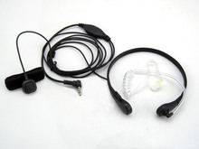 Throat Microphone Vibration Headset Mic PTT Headphone Earpiece for Two Way Radio Yaesu VX-3R VX-5R VX-210 FT-50/60 Walkie Talkie 2024 - buy cheap