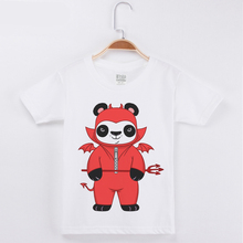 Limited Time Discount Kids T Shirts For Boys Short Sleeve Cotton Fashion Girls Tshirt Panda Printing Funny T-Shirt Child Clothes 2024 - buy cheap