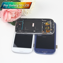 100% Tested LCD for Samsung S3 i9300 LCD Touch Display with frame S3 i9300 display Compatible for Samsung Galaxy S3 i9300 LCD 2024 - buy cheap