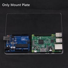Raspberry pi 3 acrílico placa de montagem diy protótipo plataforma para raspberry pi 3 modelo b + para uno r3 2024 - compre barato