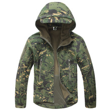 Autumn Military Camo Fleece Hunting Jacket Army Tactical Clothing Multicam Male Camouflage Windbreakers 2024 - buy cheap
