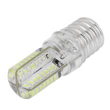 E17 Socket 5W 64 LED Lamp Bulb 3014 SMD Light Pure White AC 110V-220V 2024 - buy cheap